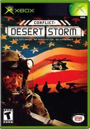 Box cover for Conflict: Desert Storm on the Microsoft Xbox.