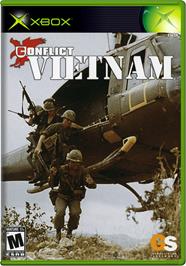 Box cover for Conflict: Vietnam on the Microsoft Xbox.