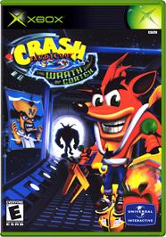 Box cover for Crash Bandicoot: The Wrath of Cortex on the Microsoft Xbox.