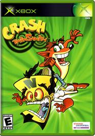 Box cover for Crash Twinsanity on the Microsoft Xbox.