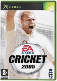 Box cover for Cricket 2005 on the Microsoft Xbox.