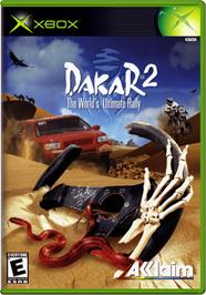 Box cover for Dakar 2: The World's Ultimate Rally on the Microsoft Xbox.