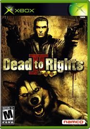 Box cover for Dead to Rights 2 on the Microsoft Xbox.