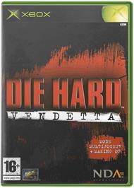 Box cover for Die Hard: Vendetta on the Microsoft Xbox.