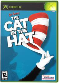 Box cover for Dr. Seuss' The Cat in the Hat on the Microsoft Xbox.