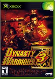 Box cover for Dynasty Warriors 3 on the Microsoft Xbox.