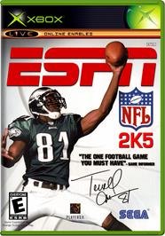 Box cover for ESPN NFL 2K5 on the Microsoft Xbox.