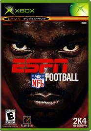 Box cover for ESPN NFL Football on the Microsoft Xbox.