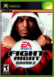 Box cover for Fight Night Round 2 on the Microsoft Xbox.