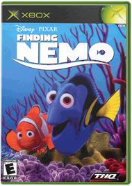 Box cover for Finding Nemo on the Microsoft Xbox.