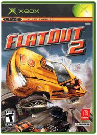 Box cover for FlatOut 2 on the Microsoft Xbox.