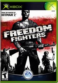 Box cover for Freedom Fighters on the Microsoft Xbox.