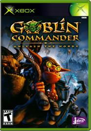 Box cover for Goblin Commander: Unleash the Horde on the Microsoft Xbox.