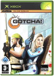 Box cover for Gotcha on the Microsoft Xbox.