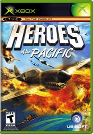 Box cover for Heroes of the Pacific on the Microsoft Xbox.