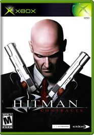 Box cover for Hitman: Contracts on the Microsoft Xbox.