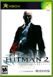 Box cover for Hitman 2: Silent Assassin on the Microsoft Xbox.