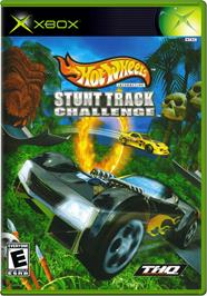 Box cover for Hot Wheels: Stunt Track Challenge on the Microsoft Xbox.