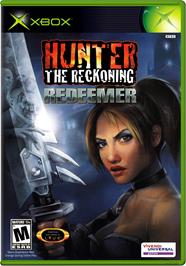 Box cover for Hunter: The Reckoning - Redeemer on the Microsoft Xbox.