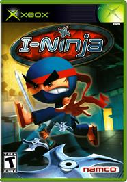 Box cover for I-Ninja on the Microsoft Xbox.