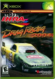 Box cover for IHRA Drag Racing 2004 on the Microsoft Xbox.
