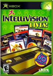 Box cover for Intellivision Lives on the Microsoft Xbox.