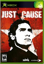 Box cover for Just Cause on the Microsoft Xbox.