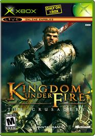 Box cover for Kingdom Under Fire: The Crusaders on the Microsoft Xbox.