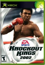 Box cover for Knockout Kings 2002 on the Microsoft Xbox.