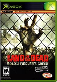Box cover for Land of the Dead: Road to Fiddler's Green on the Microsoft Xbox.