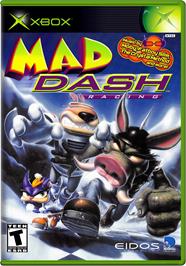 Box cover for Mad Dash Racing on the Microsoft Xbox.