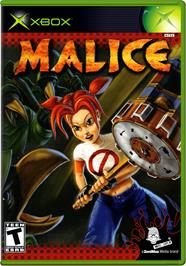 Box cover for Malice on the Microsoft Xbox.