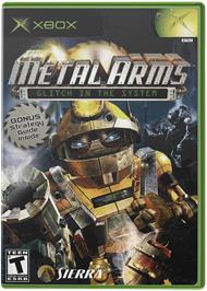 Box cover for Metal Arms: Glitch in the System on the Microsoft Xbox.