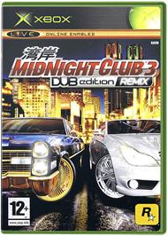 Box cover for Midnight Club 3: DUB Edition Remix on the Microsoft Xbox.