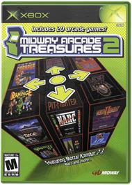 Box cover for Midway Arcade Treasures 2 on the Microsoft Xbox.