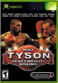 Box cover for Mike Tyson Heavyweight Boxing on the Microsoft Xbox.