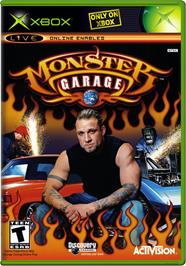 Box cover for Monster Garage on the Microsoft Xbox.