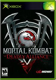 Box cover for Mortal Kombat: Deadly Alliance on the Microsoft Xbox.