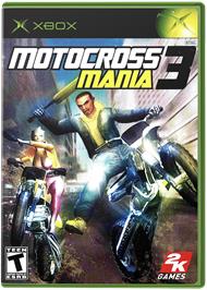 Box cover for Motocross Mania 3 on the Microsoft Xbox.