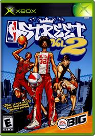 Box cover for NBA Street Vol. 2 on the Microsoft Xbox.