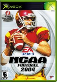 Box cover for NCAA Football 2004 on the Microsoft Xbox.