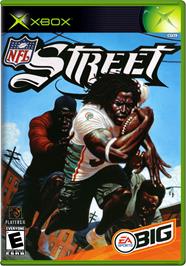 Box cover for NFL Street on the Microsoft Xbox.