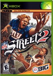 Box cover for NFL Street 2 on the Microsoft Xbox.