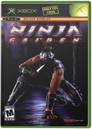 Box cover for Ninja Gaiden on the Microsoft Xbox.