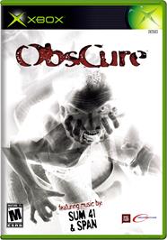Box cover for ObsCure on the Microsoft Xbox.