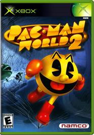 Box cover for Pac-Man World 2 on the Microsoft Xbox.