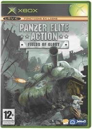 Box cover for Panzer Elite Action: Fields of Glory on the Microsoft Xbox.