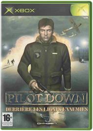 Box cover for Pilot Down: Behind Enemy Lines on the Microsoft Xbox.
