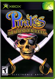 Box cover for Pirates: The Legend of Black Kat on the Microsoft Xbox.