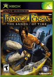 Box cover for Prince of Persia: The Sands of Time on the Microsoft Xbox.